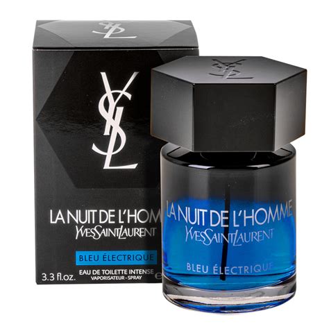 YSL la nuit homme bleu electrique